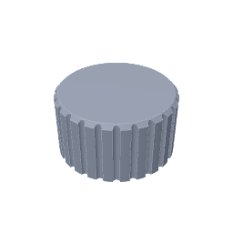Knurled knob